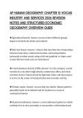 AP HUMAN GEOGRAPHY CHAPTER 12 VOCAB&NewLine;INDUSTRY AND SERVICES 2026 REVISION&NewLine;NOTES AND STRUCTURED ECONOMIC&NewLine;GEOGRAPHY OVERVIEW GUIDE&NewLine;