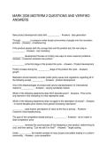 MARK 3336 MIDTERM 2 QUESTIONS AND VERIFIED ANSWERS