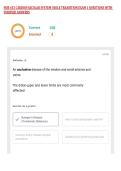 NUR 453 CARDIOVASCULAR SYSTEM I ROLE TRANSITION EXAM 1 QUESTIONS WITH VERIFIED ANSWERS&comma;100&percnt;CORRECT