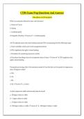 CTBS Exam Prep Questions And Answers&comma; AATB &lpar;CTBS&rpar; Part 2 Test Guide Questions And Answers&comma; CTBS Pratcice Test Exam Guide Review &lpar;Questions And Answers&rpar;&comma; CTBS Review Course Quality Module Questions And Answers 100&percnt; Correct Review&comma; CTBS Practice Exam Questi