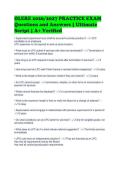 OLERE 2026&sol;2027 PRACTICE EXAM&NewLine;Questions and Answers &vert; Ultimate&NewLine;Script &vert; A&plus; Verified