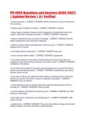 PN 4004 Questions and Answers &lpar;2026&sol;2027&rpar;&NewLine;&vert; Updated Review &vert; A&plus; Verified