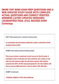 IBHRE TEST BANK EXAM PREP QUESTIONS AND A NEW UPDATED STUDY GUIDE WITH COMPLETE ACTUAL QUESTIONS AND CORRECT VERIFIED ANSWERS &lpar;LATEST UPDATED VERSIONS&rpar; &vert;GUARANTEED PASS&period; &lpar;FULL REVISED EXAM