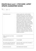 EliteCEU Alarm Level 1 &lowbar; STUD GUIDE &lowbar; LATEST UPDATE&lowbar; GUARANTEED SUCESS
