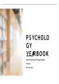 PSYC-110N Week 8 Final Project&colon; Psychology Yearbook &lpar;GRADED A&plus;&rpar;&NewLine;