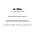 CON 3990V Exam Study Guide &vert; Updated for Revolutionary FAR Overhaul &vert; Practice Questions