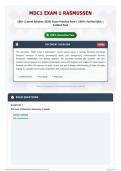 MDC1 Exam 1 Rasmussen 180&plus; &lpar;Latest Syllabus 2026&sol;2027&rpar; Exam Practice Pack 100&percnt; Verified Q&A Instant Pass
