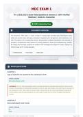 MDC Exam 1 75&plus; &lpar;2026&sol;2027&rpar; Exam-Style Questions & Answers 100&percnt; Verified Solutions Grade A&plus; Guarantee