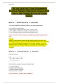 CSE205 2026&sol;2027 Final Examination Revision Package&colon; Structured Quizzes&comma; Past Papers&comma; and Concept Review for Exam Success