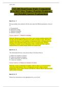 CSE205 Final Exam Study Companion 2026&sol;2027&colon; Key Topics&comma; Practice Problems&comma; and Detailed Answer Explanations