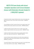 ABCTE PTK Exam Study with Actual &NewLine;Complete Questions and Correct Detailed &NewLine;Answer with Rationales Already Graded A&plus; &NewLine;&vert; 2026&sol;2027 Updated 