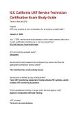 ICC California UST Service Technician Certification Study Guide