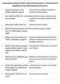 Comprehensive Guide to SOCRA CCRP Certification and U&period;S&period; Clinical Re-search Regulations - Exam Guide Questions And Answers