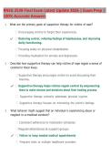 RNSG 2539 Final Exam Review 2026 &vert; Practice Questions&comma; Rationales & Nursing Study Guide