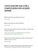 COG170 EXAM PREP 2026 Q AND A&NewLine;COMPLETE REVIEW WITH ACCURATE&NewLine;ANSWERS&NewLine;