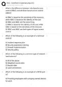 ISC2 Certified in Cybersecurity CC &sol; score 100&percnt; &sol; 2025 update &sol; exam prep study guide