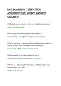 MOT EXAM LTAP II ACTUAL TEST PAPER 2026 &NewLine;QUESTIONS SOLUTIONS GRADED A&plus; 