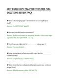 MOT EXAM LTAP II FINAL PAPER 2026 &NewLine;COMPLETE QUESTIONS ANSWERS PREMIUM &NewLine;STUDY GUIDE 