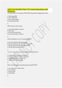 AAA Food Handler Exam 152 Correct Questions with Solutions&period;