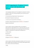 VATI Comprehensive Predictor Form A&comma; B&comma; & C&comma; Exam with Questions and Answers