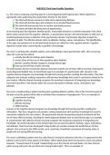 NUR1025C &lpar;Health-Illness Concepts Across the Lifespan II&rpar; &ndash; Florida State College at Jacksonville &lpar;FSCJ&rpar; 2026&ndash;2027 Final Exam Possible Questions and Comprehensive Answer Guide