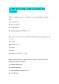 NURS 497 Exam 2 with Questions and Answers