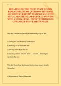 HOSA HEALTHCARE ISSUES EXAM 2025&sol;2026 &NewLine;BANK COMPLETE 600 QUESTIONS TEST BANK &NewLine;ACCURATE CURRENTLY TESTING EXAM WITH &NewLine;ACTUAL QUESTIONS AND DETAILED ANSWERS &NewLine;WITH A STUDY GUIDE &sol; EXPERT VERIFIED FOR &NewLine;GURANTEED PASS &sol; LATEST UPDATE 
