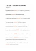 CMY2602 Exam with Questions and Answers