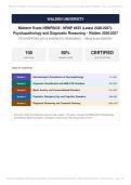 NRNP6635 &sol; NRNP 6635 Psychopathology and Diagnostic Reasoning Midterm Exam Actual Exam 2026&sol;2027 &ndash; Complete Exam-Style Questions &vert; Detailed Rationales &ndash; Pass Guaranteed &ndash; A&plus; Graded&NewLine;&NewLine;