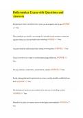 Boilermaker Exam with Questions and Answers