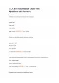 NCCER Boilermaker Exam with Questions and Answers