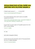 DSC1520 EXAM PACK ACTUAL PAPER 2026&NewLine;QUESTIONS WITH SOLUTIONS GRADED A&plus;
