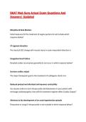 BKAT Med-Surg Actual Exam Questions And Answers&vert; 2026&sol;27 Updated