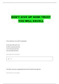 NURS 487 MIDTERM 1 PRACTICE QUESTIONS WITH COMPLETE ANSWERS