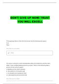 NURS 487 FINAL PRACTICE QUESTIONS WITH COMPLETE ANSWERS