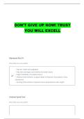 NURS 487 EXAM 2 QUESTIONS WITH COMPLETE ANSWERS