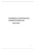 Voorbeeldvragen EX Verbintenissenrecht &vert; KU Leuven &vert; 2025&sol;26