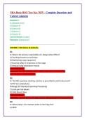NRA Basic RSO Test Key 2025 &ndash; Complete Questions and &NewLine;Correct Answers