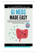 Gastrointestinal disorders  latest 2026 &vert; 2027 package deal Questions and Answers All Verified