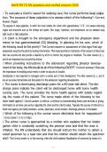 NACE PN TO RN questions and verified answers 2026
