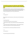 CLC 106 COR with a Mission Focus DAU &lpar;Latest Update 2026&vert;2027&rpar;&NewLine;With Correct Detailed Answers &vert;Solutions &vert;Already A&plus; Graded &lpar;100&percnt;&NewLine;Pass&rpar;