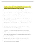 CNA Chapter 4 exam &lpar;Latest Update 2026&vert;2027&rpar; With Correct Detailed&NewLine;Answers &vert;Solutions &vert;Already A&plus; Graded &lpar;100&percnt; Pass&rpar;