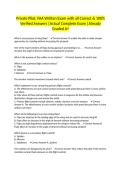 Private Pilot&colon; FAA Written Exam with all Correct & 100&percnt; Verified Answers &vert;Actual Complete Exam &vert;Already Graded A&plus;