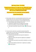 Med Surg 2 Exam  Test Bank &NewLine;Comprehensive Resource To Help You Ace 2026-2027 Exams &NewLine;Includes Frequently Tested Questions With ELABORATED &NewLine;100&percnt; Correct COMPLETE SOLUTIONS &NewLine;Guaranteed Pass First Attempt&excl;&excl; Current Update&excl;&excl; &NewLine;Instant Download Pdf 