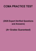 CCMA Practice Test PDF &vert; Certified Clinical Medical Assistant Exam Questions & Answers Study Guide