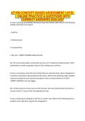 ATI RN CONCEPT-BASED ASSESSMENT
