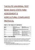 Idaho Farm Assessment & Agricultural Exemption&colon; Elite Question Mastery Test Bank &lpar;Updated 2026&sol;2027&rpar;