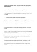 Substance Use and Abuse&colon; Exam 4 &ndash; Advanced Practice Test&comma; Study Guide & Review Questions