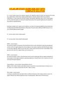 ATLAS AIR STUDY GUIDE 2026-2027 WITH COMPLETE SOLUTION