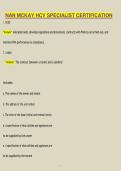 Nan McKay HCV Specialist Certification 2026&sol;2027 &vert; Housing Choice Voucher Exam Questions & Answers &vert; Verified Study Guide &vert; Latest Update